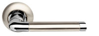Ручка раздельная Stella LD28-1SN/CP-3 матовый никель/хром