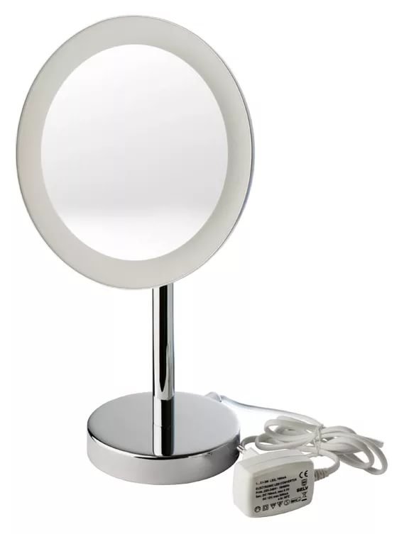 Colombo Complimenti зеркало косметическое настольное, подсветка, х3 увеличение B9750