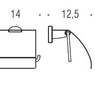 Basic/держатель для туалетной бумаги,с крышкой-14см, хром В2791 - Basic/держатель для туалетной бумаги,с крышкой-14см, хром В2791