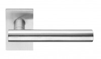 Дверная ручка на квадратной розетке DND HANDLES BN10/R PCS BLEND хром матовый